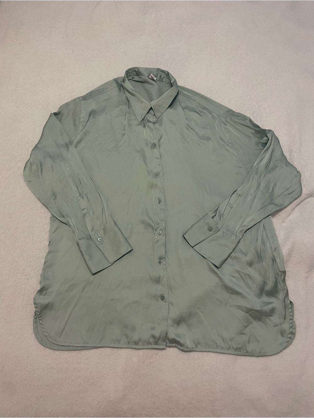 Old Navy Silk Button Down